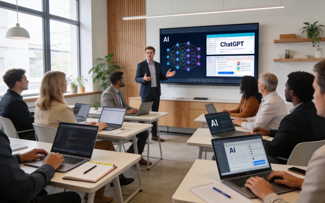 AI-kursus og workshops – bliv mere effektiv ved brug af kunstig intelligens